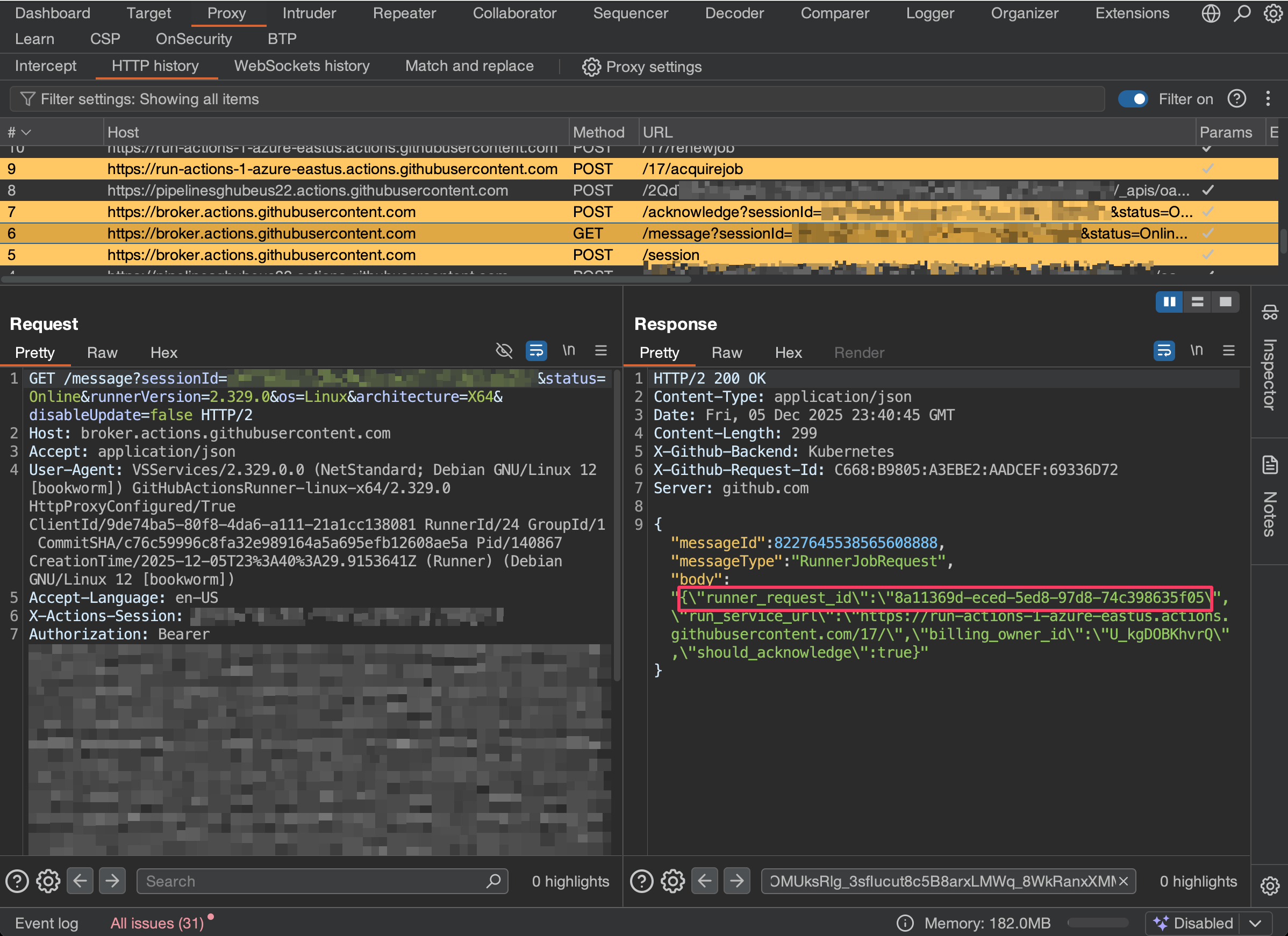 Polling for jobs response